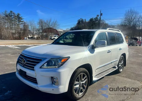 2014 Lexus Lx 570 z USA, uszkodzony, nr VIN JTJHY7AX2E4157767